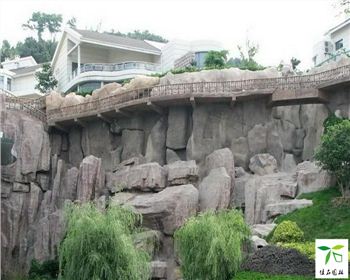 成都仿木涼亭告訴您人工塑石假山的壽命有多長