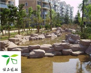 四川駁岸假山