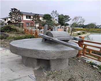 雙流勝利鎮(zhèn)白塔社區(qū)水泥石磨案例